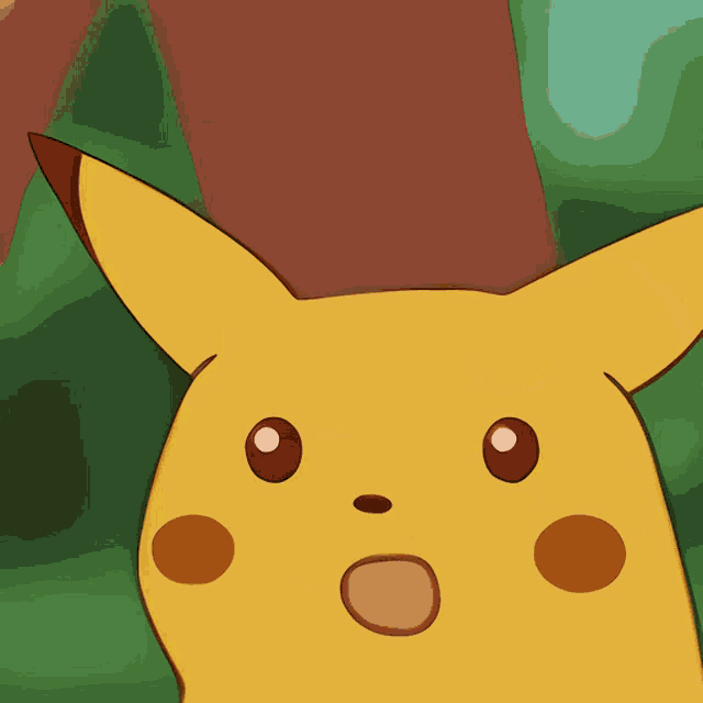 Pikachu, mid-realisation
